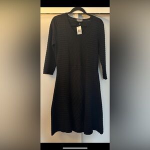 Black Knit Dress